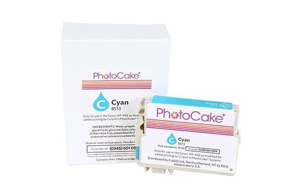 PhotoCake® - Cyan Ink Cartridge - 9ml