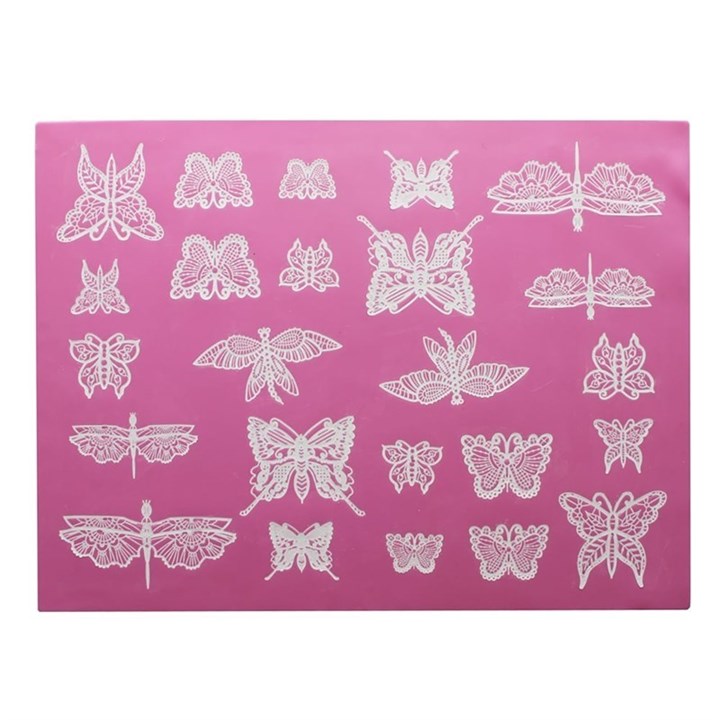 Cake Lace  Butterfly Mat