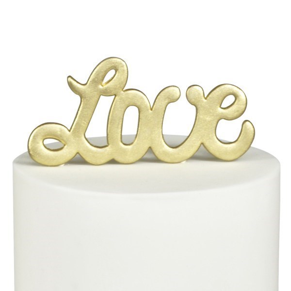 FMM 'Love' Large Cutter - Curved Words