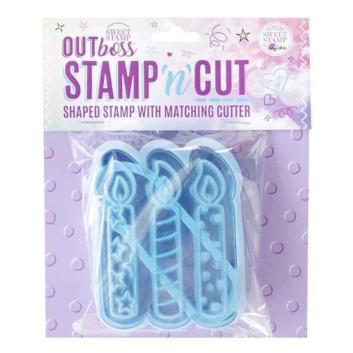 Sweet Stamp Candle OUTboss Stamp n Cut Set