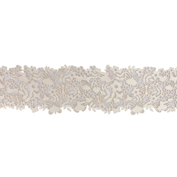 House of Cake Edible Butterfly Cake Lace - Pearl