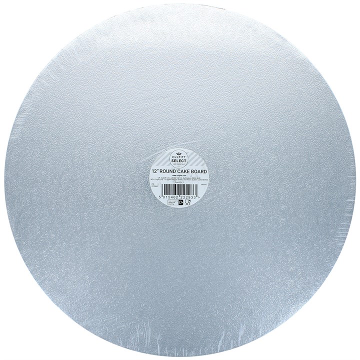 Culpitt Select 12" (304mm) Lightweight Cake Drum - 12mm - Round