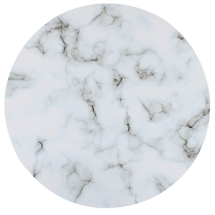 10" Light Grey Marble Printed Masonite Cake Board 4mm thick - 250mm (10'')