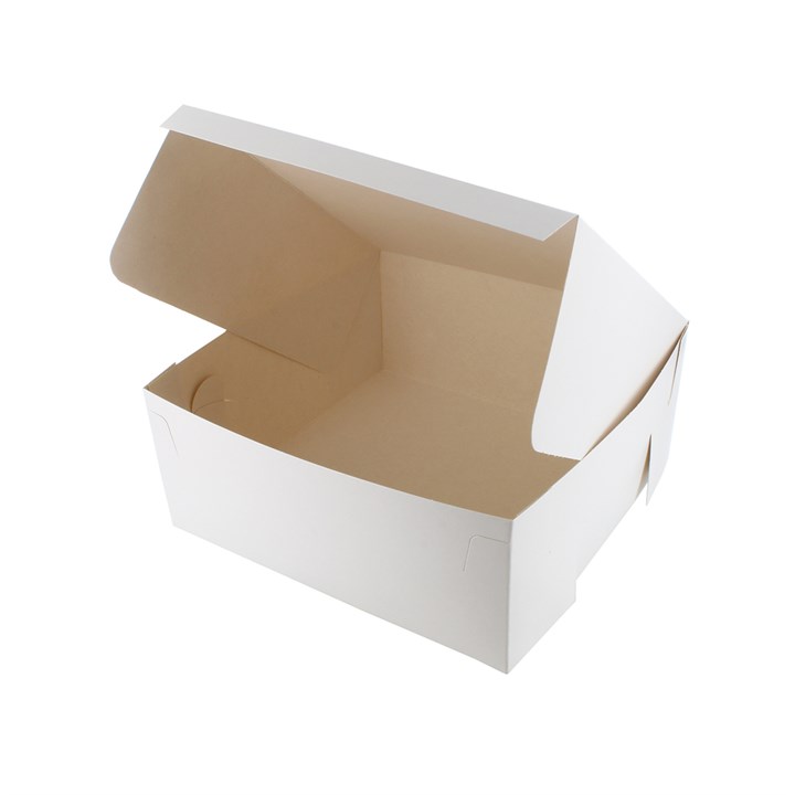 White 7" Bakery Box-BULK
