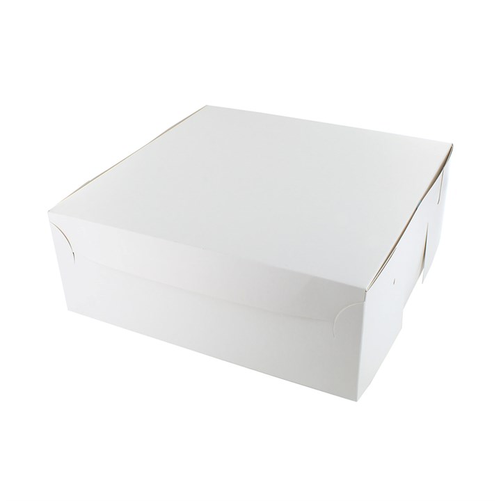 White 8" Bakery Box-BULK