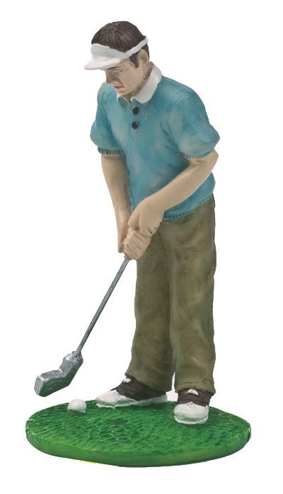Figurine - Resin Male Golfer
