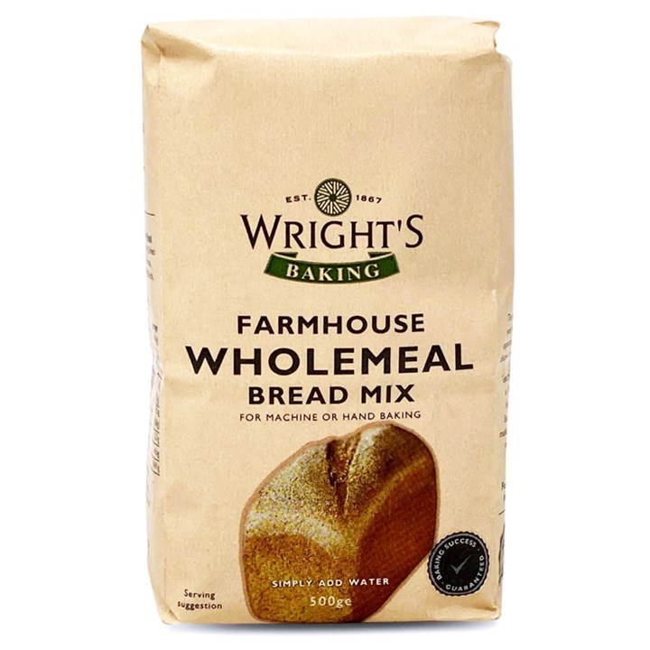 Wrights Wholemeal Bread Mix - 500g - single - SALE