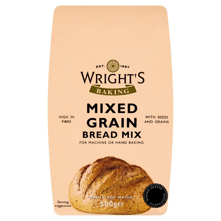Wrights Mixed Grain Bread Mix 500g - single