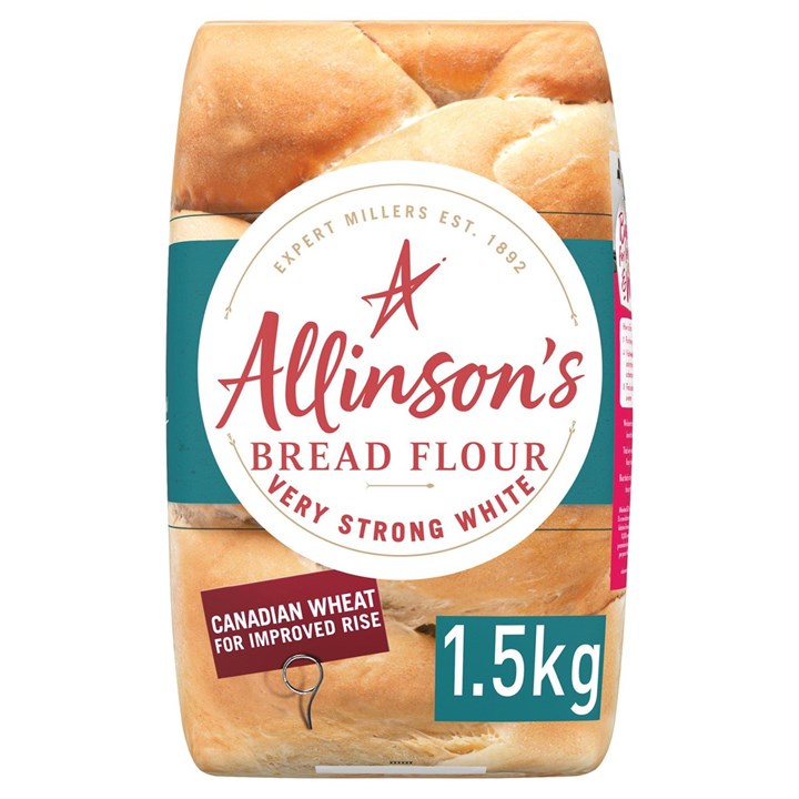 Allinson Very Strong White Flour 8 x1.5kg