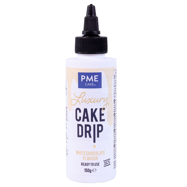 PME - Luxury White Chocolate Flavour Cake Drip - 150g