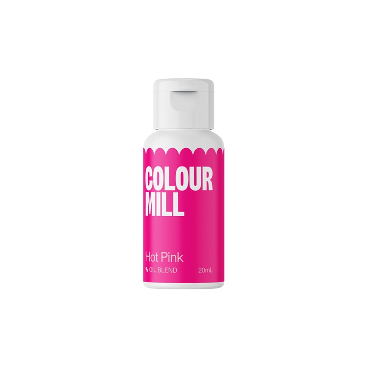 Colour Mill Oil Blend Food Colouring - Hot Pink - 20ml