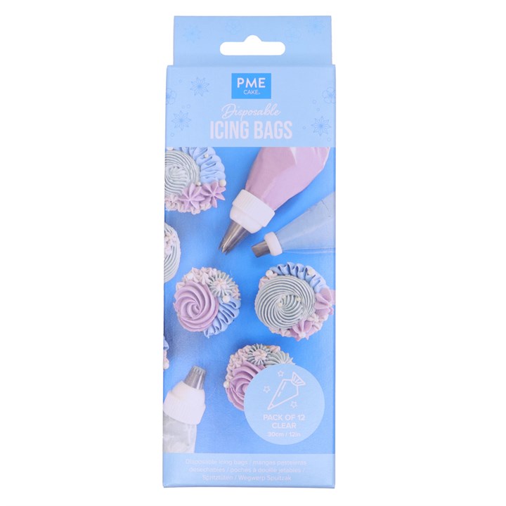 PME Disposable Piping Bags by PME - 12'' - Pack of 12