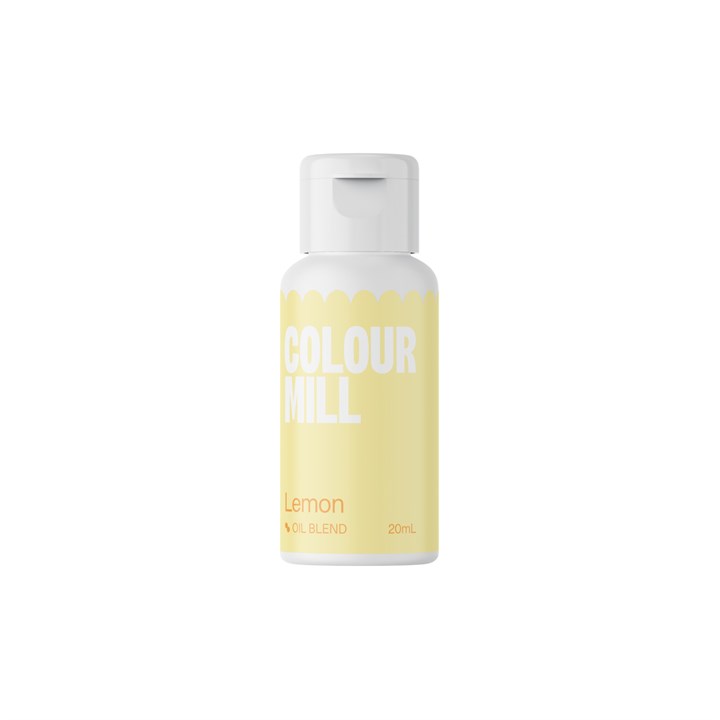 Colour Mill Oil Blend Food Colouring - Lemon - 20ml