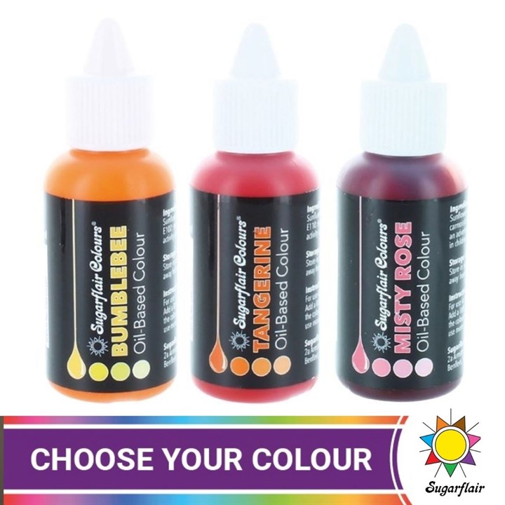 Sugarflair Oil Based Colours