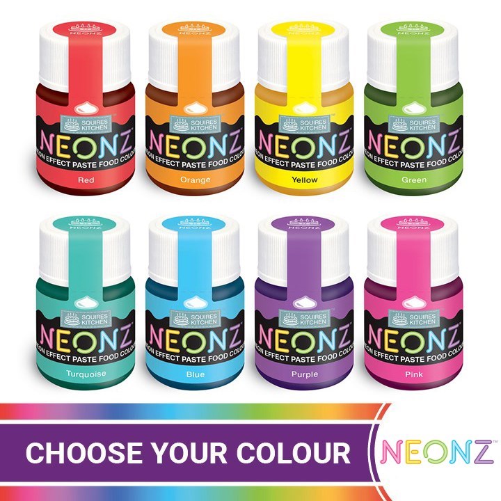 Neonz Paste Food Colours 20g