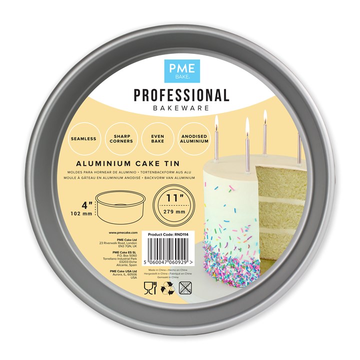 Round Cake Tin 11'' x 4'' (279mm x 101mm)