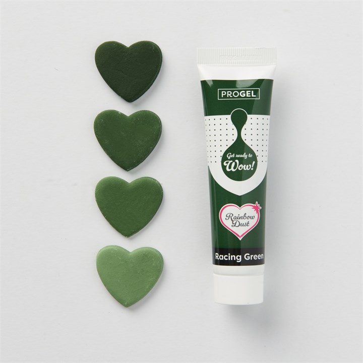 Rainbow Dust ProGel® Concentrated Food Colour Racing Green 25g