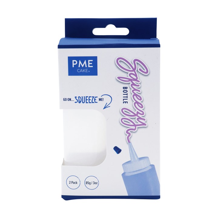 PME Plastic Squeezy Bottles - 85g each bottle - Pack of 2