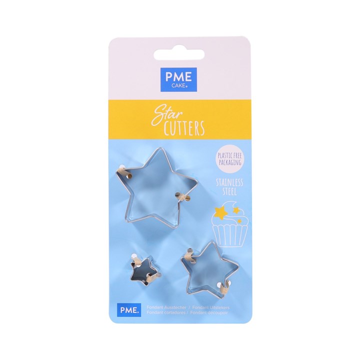 PME Star Cutters 3 piece