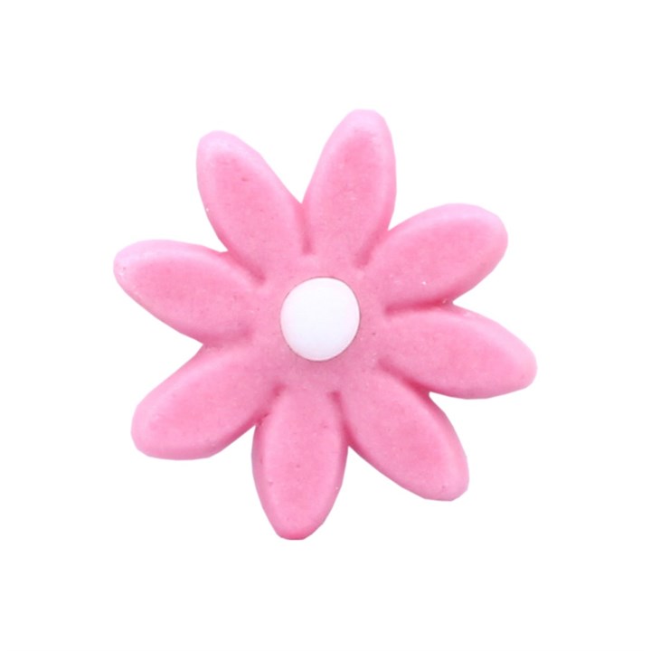 Pink Eight Petal Flower 28mm