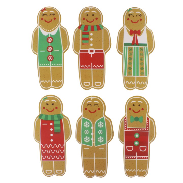 Jolly Gingerbread Sugar Plaques
