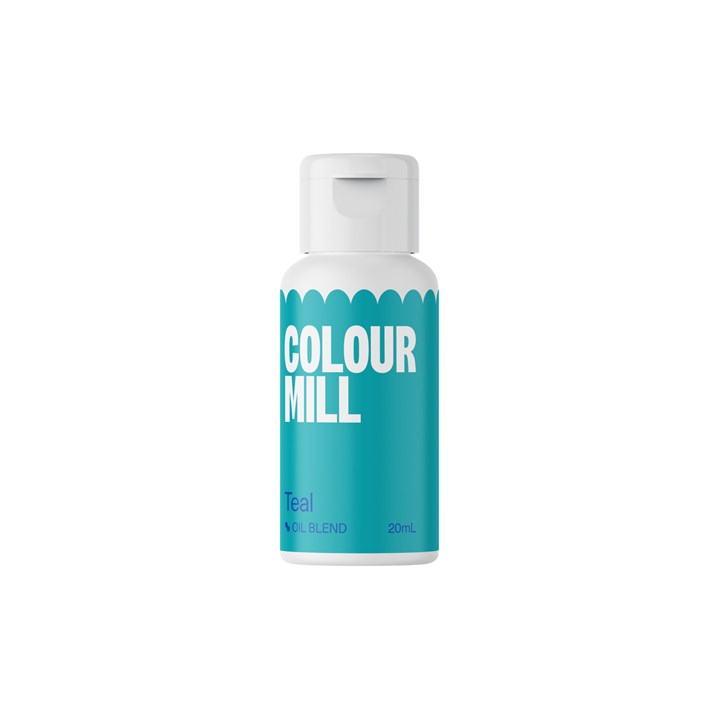 Colour Mill Oil Blend Food Colouring - Teal - 20ml