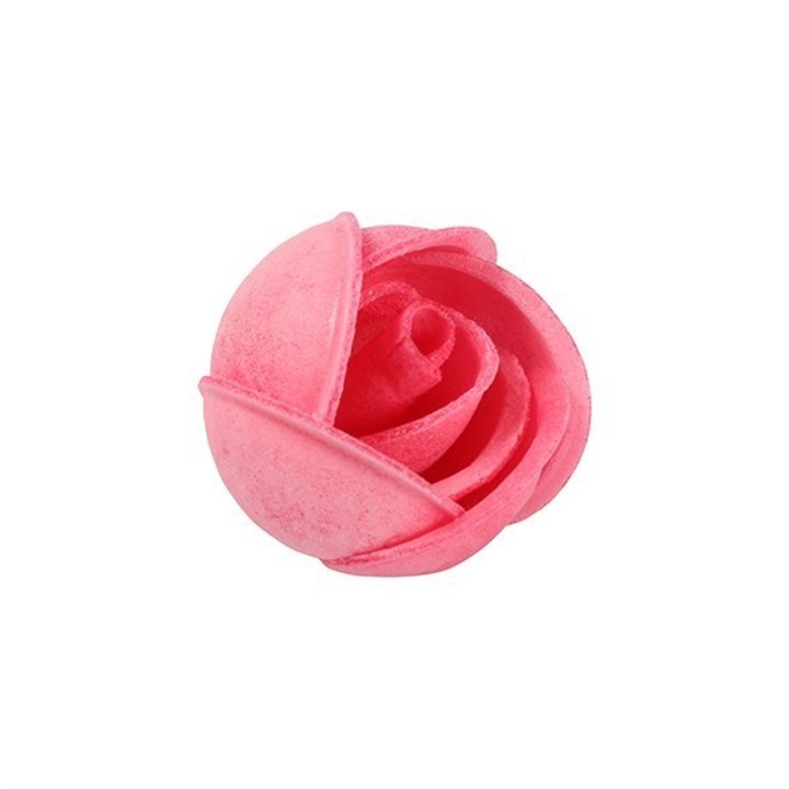 Medium Wafer Edible Rose - Red (New Recipe)