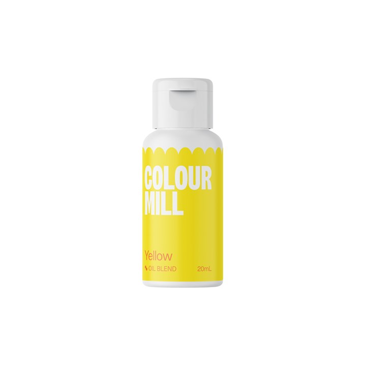 Colour Mill Oil Blend Food Colouring - Yellow - 20ml
