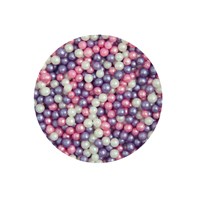Scrumptious Glimmer Pearls Ice Pink 4mm 80g -Sale