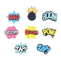 Superheroes Collection - Handmade Royal Icing Decorations - 35mm - Bulk packed