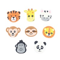 Cute Animals Collection - Handmade Royal Icing Decorations - 35mm - Bulk packed