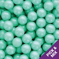 500g Culpitt Select Edible Pearls 7mm - Turquoise