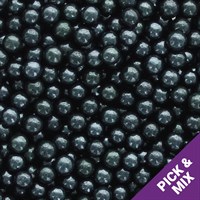 500g Culpitt Select Edible Pearls 4mm - Black