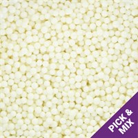 500g Culpitt Select Edible Pearls 2mm - White