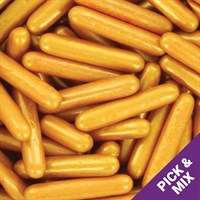 500g Culpitt Select Edible Rods 22mm - Gold