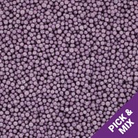 500g Culpitt Select Edible Pearls 2mm - Purple