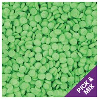 500g Culpitt Select Edible Confetti - Green