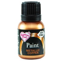 Rainbow Dust Edible Food Paints - Metallic Copper