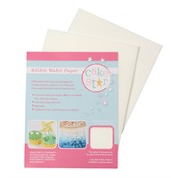 Cake Star White Wafer Paper
