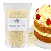 Culpitt Select Cake Mix -Luxury Raspberry & White Chocolate Flavour - 1kg