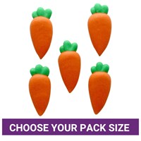 Carrot Sugar Decorations