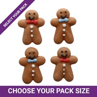 Gingerbread Men Sugar Decorations
