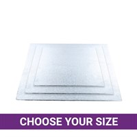 Culpitt Single Thick Cake Cards Square - Single