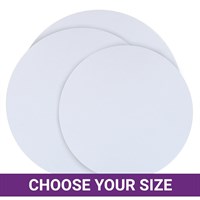 White Bio Cake Cards