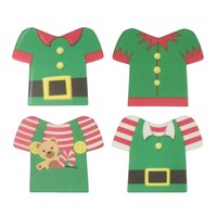 Elf Jacket Sugar Plaques