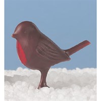 25mm-Brown Plastic Robin Pic