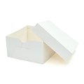11" Standard White Cake Box & Lid - Single