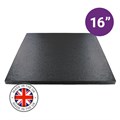 Culpitt Premium 16'' Square Black Cake Board