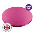Culpitt Premium 12'' Round Cerise Cake Board