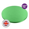Culpitt Premium 12'' Round Green Cake Board